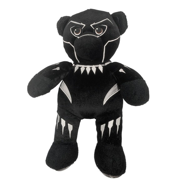 Build-A-Bear Workshop Other - Build a Bear Marvel Black Panther Teddy Bear Plush Stuffed Animal‎ Toy